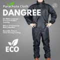 Rain Suit for Men / Waterproof Raincoat with Pants Parachute Fabric FOG SUIT Moisture proof rainwear, Lightweight 2 Pieces Hooded Coat and Trouser, fully Protector for Outdoor Activities. 