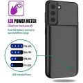 Battery Case for Samsung Galaxy S21 Plus, 6000mAh Extended Battery Charger Case for Samsung Galaxy S21+ Plus 5G [6.7"] Portable External Backup Battery Charging Case Pack. 