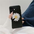 For Tecno Spark Go 2024 Case + Flower Chrysanthemum Support Ring for Fall Prevention for Tecno Spark Go 2024 Back Cover. 