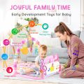 Baby's 3-in-1 Playful Piano Gym & Fitness Mat for Newborns and Toddlers. 