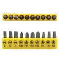L Shape Double Head Tube Hexagon Socket Wrench Screwdriver Bits Tips Tools Set. 
