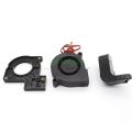 5015 12V/24V Extruder Turbo fan with duct air flow guide Kit for FLASHFORGE Creator Pro / Dreamer or other. 