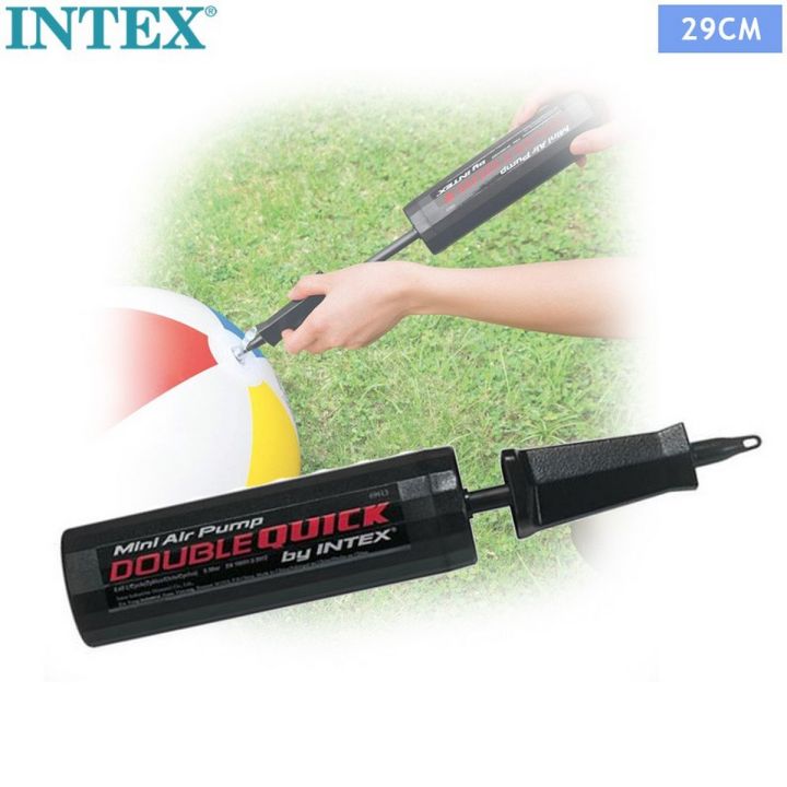 INTEX 69613 MINI PUMP Air Pump Balloon pump Small Pool Pump Mini Plastic Hand Held Ball Party Balloon Inflator Air Pressure Pump
