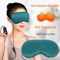 Heated Eye Mask Electric Steam Dry Eye Mask Warm Silk Sleep Mask for Dry Eyes Relief. 
