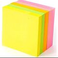 Multi color Sticky notes 100 sheet // multi sticker pack of 100 // mix color sticky pad // square shape multicolor sticky notes // sticky notes // 4 color sticky notes // sticky notes. 