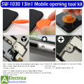 SW-1030 13 in 1 Mobile Phone Repair Screwdriver Set For Iphone Huawei Samsung Disassembly Opening Tools by electrica. 
