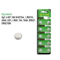 10 Pcs AG1, LR621H, 364,-  1.5V Alkaline Button Coin Cell, Also Replacement Same Model. Ag1 Lr621 364 Sr621Sw,  LR621H,   364A, AG1, LR60, 164, 164A, SR621,   SR621SW. 