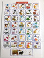EDUCATION FOLDING WHITE  BOARD (READING & WRITING ACTIVITIES) [FOR KIDS]. 