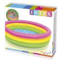 INTEX - Sunset Glow Baby Pool For Kids Inflatable Kids Bath Tub For Children - 4FT. 