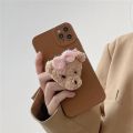 Cartoon Plush Universal Mobile Phone Ring Holder Cute Cellphone Stand Holder Foldable Grip Socket For Iphone Samsung Accessories. 