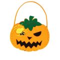 Ornament Props Non-woven Fabric DIY Halloween Candy Bag Bat Pumpkin Bag DIY Trick or Treat Bag Handbag Trick Or Treat Pumpkin Handbag Party. 