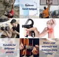 Hand Gripper Adjustable Resistance Automatic Counting Non-Slip Hand Grip Strength Trainer Fingers Wrist Forearm Exerciser Workout Gear Home Gym Exercise Equipment. 