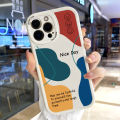 Jizetin for Redmi Note 11 / Note 11S Back Cover Colorful Graffiti Lambskin Texture PU Leather Back For Girls Boys Soft Phone Case. 