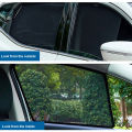 For Hyundai Tucson TL 2016~2021 Magnetic Sunshade Rear Windshield Window Visor Shield Net Mesh Curtain Sun Shade Car Accessories. 