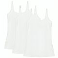 Pack of 3 Luxury Camisoles for Girls - Stretchable Cotton Shameez, High Quality for Women. 