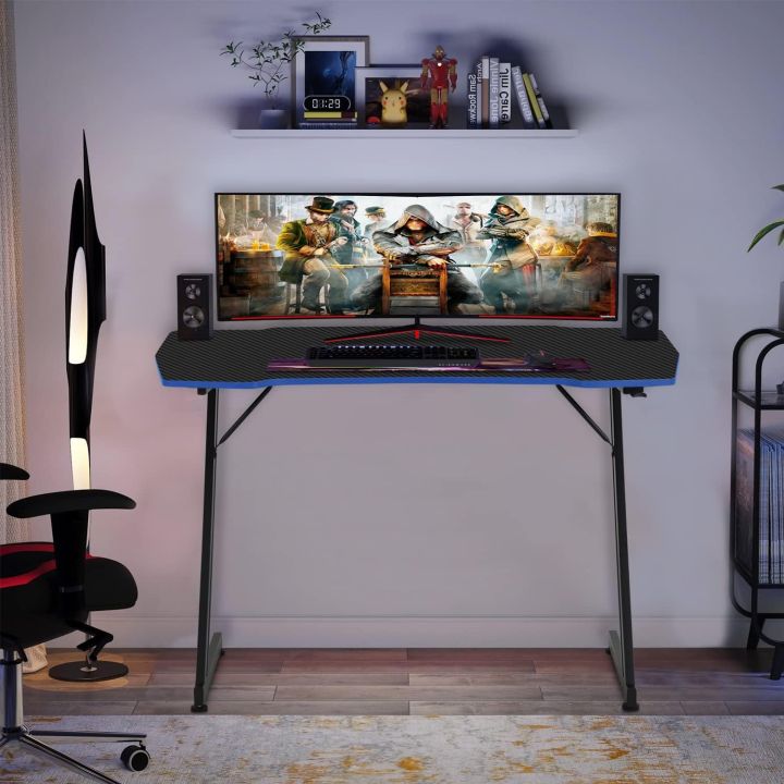 Gaming%20Desk%20Z%20Shaped%2048%20inch%20Gaming%20Workstation%20Ergonomic%20Gaming%20Table%20PC%20Computer%20Desk%20with%20Headphone%20Hook%20for%20Game%20Players,%20(customized)%20-%20Image%205