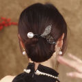 Korean Style Women's Hair Twister Crystal Curler Exquisite Temperament Hairpin Curling Hair Hairpins Elegant Hair Accessories Gener. 