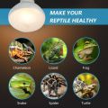 2 Pack Reptile Uvb Uva Heat Lamp Bulb For Reptiles Truly Sun-Like Bright Heat For Reptiles, Amphibian And Birds (100 W). 