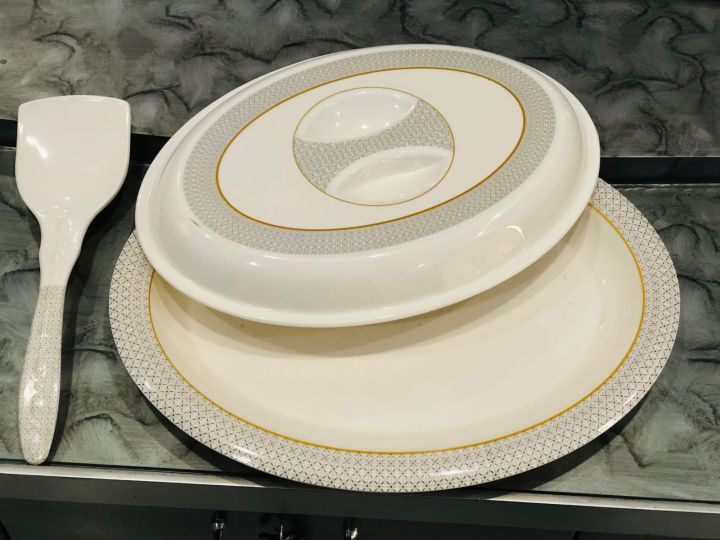 Tray%20-%20Rice%20Tray%20with%20Cover%20-%20Rice%20Serving%20with%20Cover%20Tray%20High%20Quality%20Double%20Glazed%20Melamine%20Tray%20Size%20%20(Free%20Rice%20Serving%20Spoon)%20-%20Image%203
