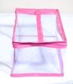 CUSTOMIZE Multi Purpose Cosmetic PVC Plastic Bag Organizer Storage Jewellery Vanity Box Makeup Kit (Transparent). 