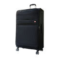FLO Alberta Premium 2024 Expandable Luggage Trolley Suitcase, TSA Lock, 4 Wheels, Softside. 