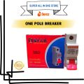 Circuit Breaker Single Pole AC | Single Pole Circuit Breaker for AC | Reliable Overload & Short Circuit Protection for Air Conditioning Systems. 