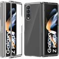 Samsung Galaxy Z Fold 4 Crystal Clear Hard PC Protective Case - Scratch Resistant and Shockproof - Slim Fit Transparent Cover without Phone. 
