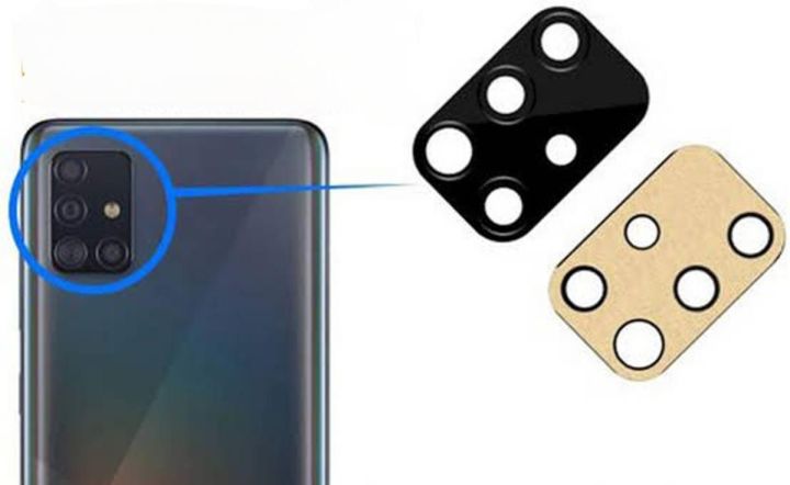 Tempered Glass Lens Protector Samsung A51 Back Camera Glass Price
