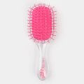 hair brush, hair brush for girls, hair brush set, hair brush holder,hair brush for girls, hair accessories for girls, plastic transparent hair brush Hot heart-shape pony Tangle Brush with logo girl cheap hair brush , soft brush mini, different  colour. 