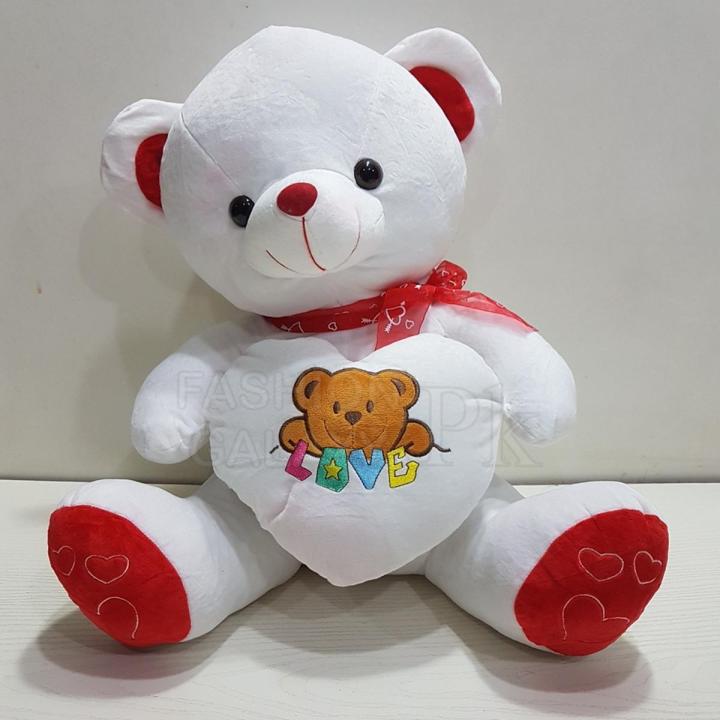 Super Soft Teddy Bear In White Colour