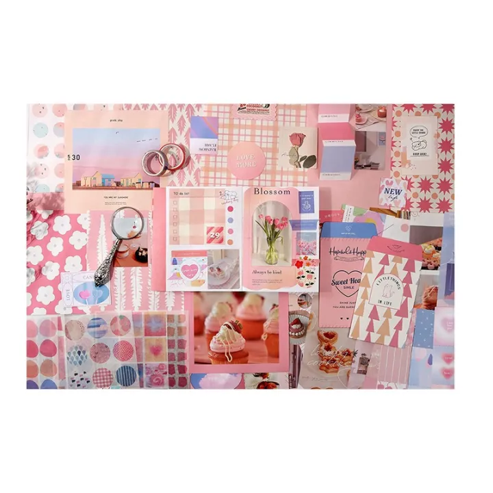 Aesthetic%20Scrapbook%20Kit(348Pcs),%20Junk%20Journal%20Kit%20with,%20Stationery(A)%20-%20Image%206