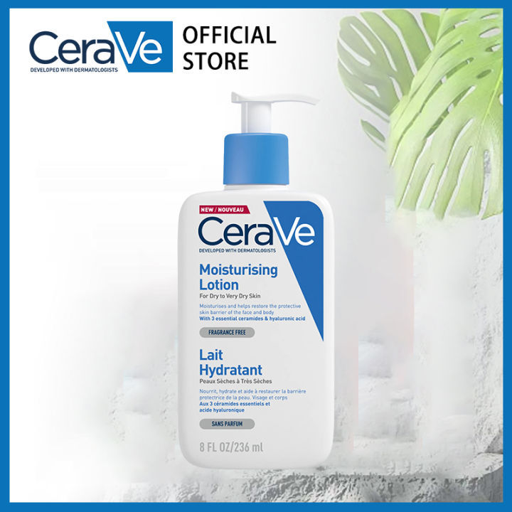 Moisturizing Face & Body Lotion with Hyaluronic Acid for Normal to Dry Skin,