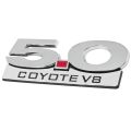 5.0 Coyote V8 Emblem for 11-14 Ford Mustang F150 Side Fender. 