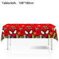 Spiderman Tablecloth Decorations Superohero Avengers Party Supply SpiderMan Theme Table Cover for Kids Birthday Baby Shower Gift. 