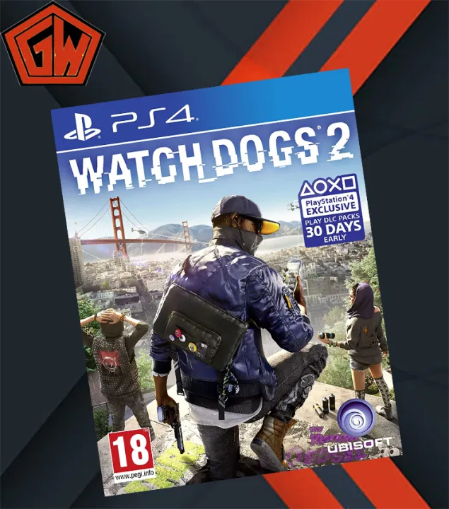 PLAYSTATION%204%20DVD%20WATCH%20DOGS%202%20PS4%20GAME%20-%20Image%202