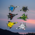 Pack of 6  - Tin Metal Fighter Jets - Push & Go Friction Powered - Unbreakable Plane Set For Kids - Diecast Mini Fighter Jet Toy Set for Children  - Pullback Tin Metal Jets Best Gift  For Kids.. 