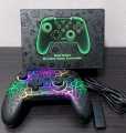 MACROGLOW WIRELESS GAMING CONTROLLER WITH DIFFERENT LIGHT MODES. 