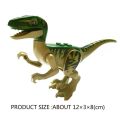 【Funny Bunny Toy Store】Kids Toys Blocks Building Module Jurassic Dinosaur World Dinosaur Raptor Protected Area up Block Set. 