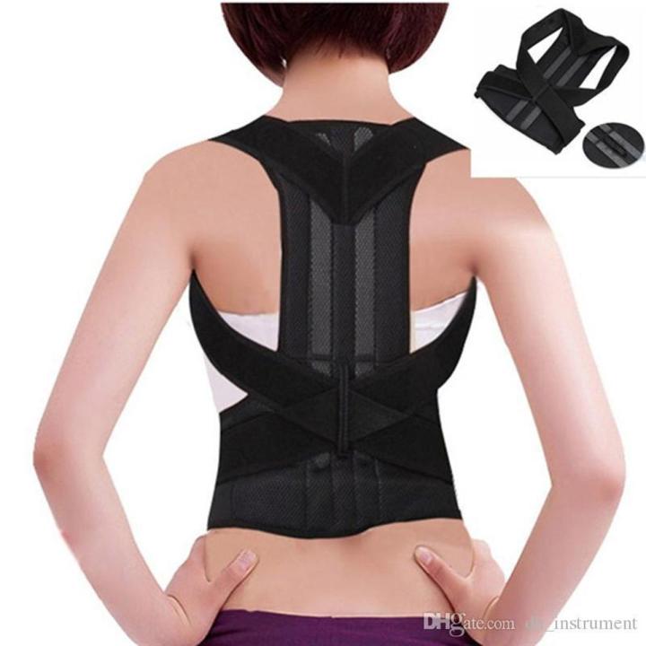 Posture Correction Belt Adjustable Magnetic Therapy Posture Corrector Brace Shoulder Back Support Belt for Male Female Braces & Supports Belt High Quality
