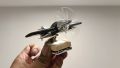 Car Decoration Plan Solar powered aeroplane car air freshener - Car Dashboard Solar Decoration Plane -Aircraft Model. 