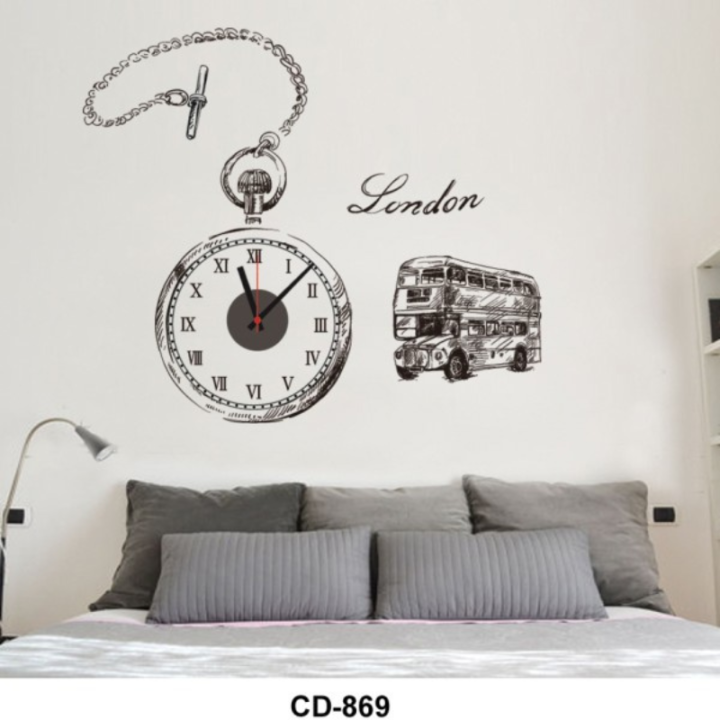 CD Wall clock Home Decoration for Home Living Room Offices for Birthdays Kitchen Home Decor