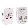“Universal Worldwide Travel Adapter – Multi Plug Power Socket with USB Ports ”. 