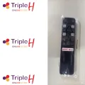 TCL Smart TV Remote Control Universal Remote With Social Buttons Small Size Black Color (Without Voice Command) Triple H. 