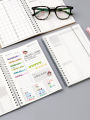 2021 Notebooks Agendas Planner Diary Weekly Spiral Organizer Libretas A5 Note Books Monthly Kraft Paper Schedule Filofax. 
