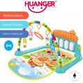 Huanger - 3 In 1 Newborn Baby Play Gym Piano Fitness Rack Mat - Activity Gym & Playmats. 