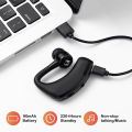Topewon V9 Wireless Business Headphones Bluetooth Music Earphones Ear-hook Gaming Headsets Waterproof TWS Sports Earbuds. 