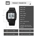 SKMEI Men Watch Electronic Fashion Watch Pu Strap 5Bar Waterproof Business Wristwatch Luminous Pointer With Calendar For Men Women 1894. 