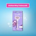 Gillette Venus Comfort Glide Breeze Female Shaving Razor (1 Handle + 2 Carts). 