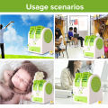 5W Portable USB Rechargeable Water Cooling Fan Desk Car Mini Air Conditioner. 
