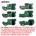 New For Infinix Hot 10 11S 12 Pro 30i S3X Note 7 12 30 S5 Pro USB Charging Connector Board Port Dock Flex Cable With Micro. 